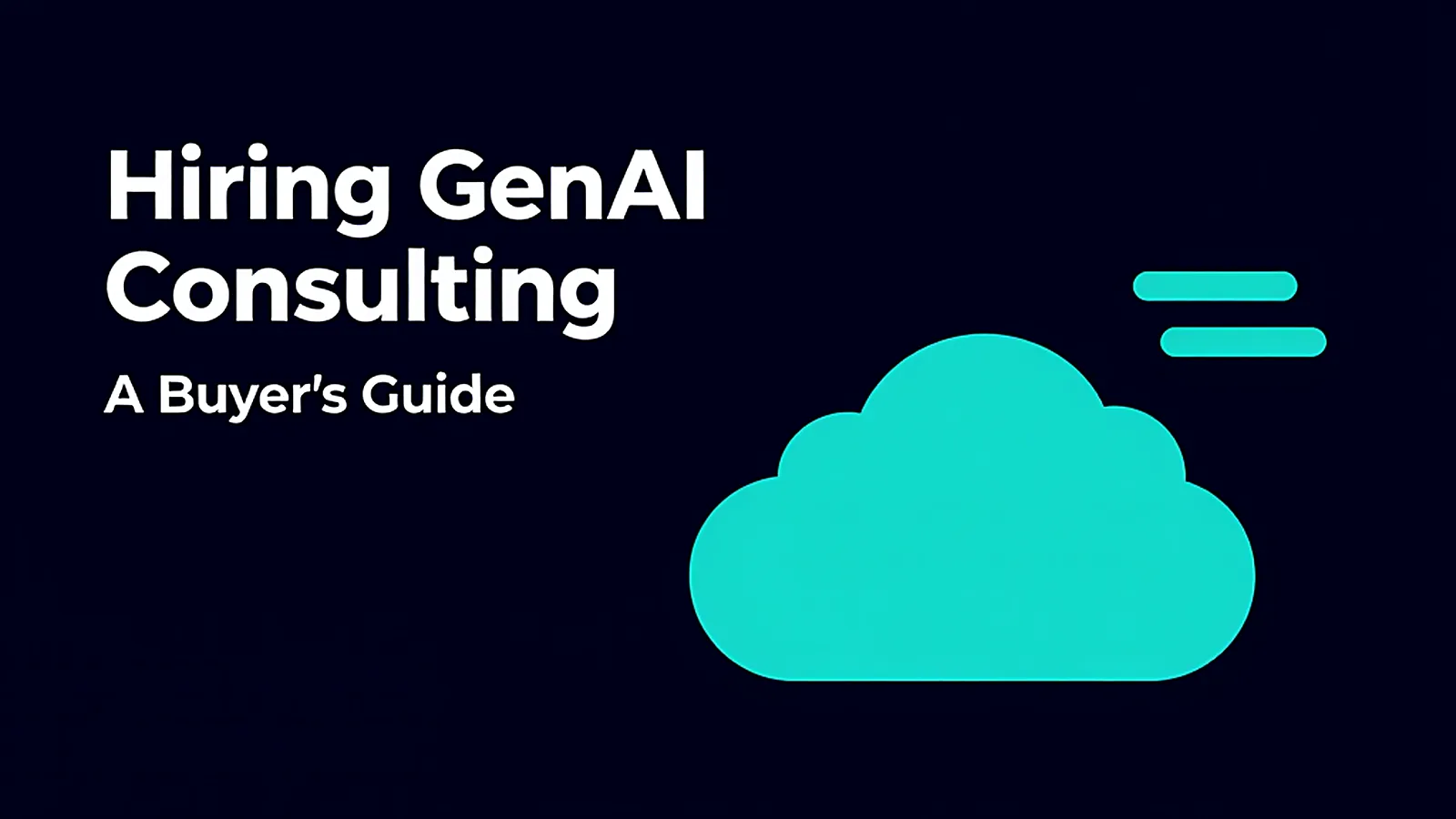 Professional consulting handshake symbolizing hiring GenAI consulting services for enterprise AI strategy